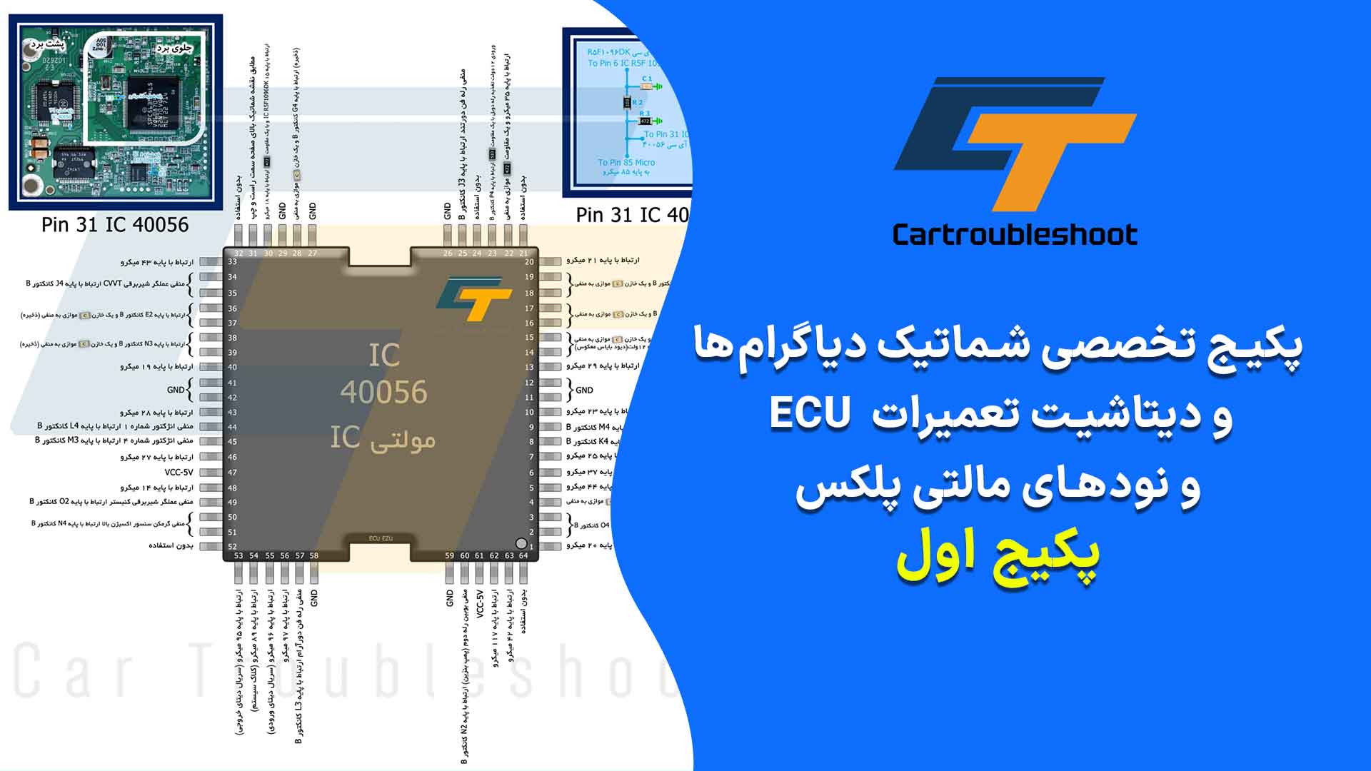پکیج 1 تعمیرات ایسیو